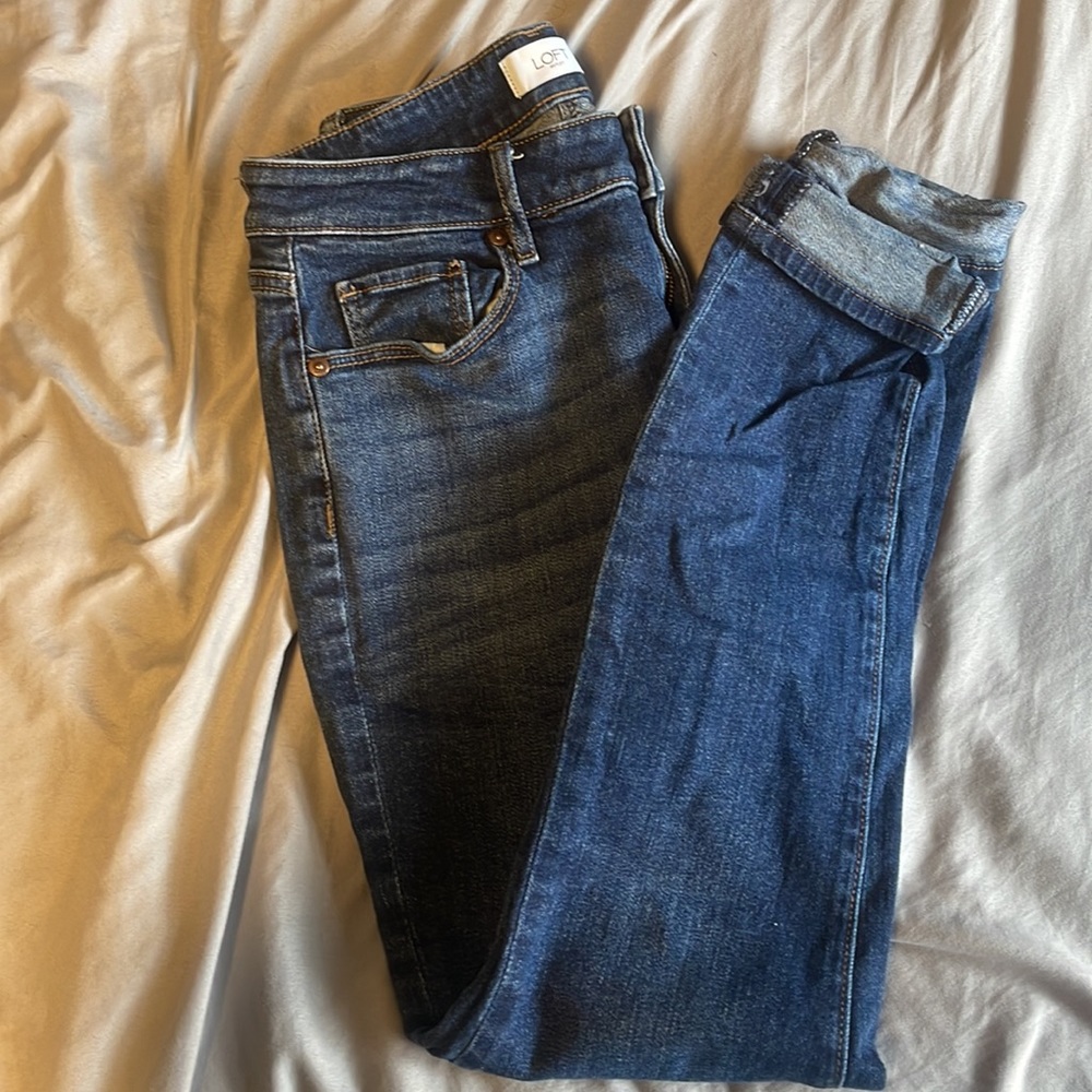 Loft Outlet Curvy-Skinny Jeans